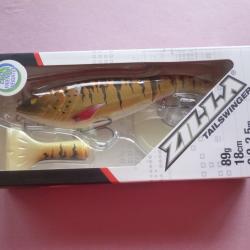 LEURRE HYBRIDE ARTICULE ZILLA TAILSWINGER 18CM - 89 g modèle Burbot Motoroll