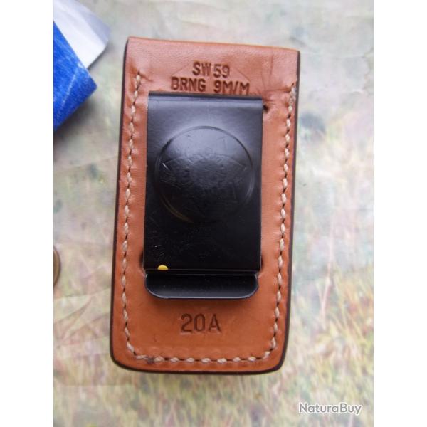porte chargeur smith and wesson 9mm quipement