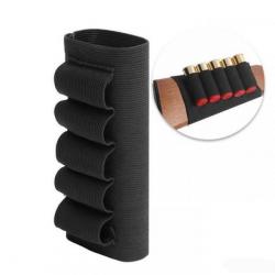 Cartouchière de crosse ambidextre pour 5 munitions de calibre 16 - livraison gratuite