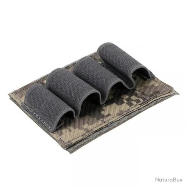 Cartouchire velcro 4 munitions calibre 12 - acu - livraison gratuite
