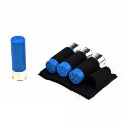 Cartouchière velcro 4 munitions calibre 12 - noir - livraison gratuite