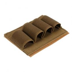 Cartouchière velcro 4 munitions calibre 12 - kaki - livraison gratuite