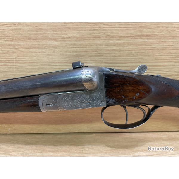 Fusil juxtapos Belge calibre 12/70 en mauvais tat inapte au tir  1 sans prix de rserve !