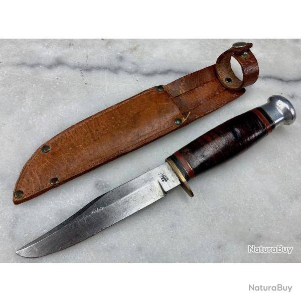 COUTEAU DE CHASSE. W & J.A.BAXTER LTD SHEFFIELD