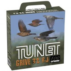 Cartouches de chasse Tunet Grive Pack carton x100 Cal. 12/70 - 9 / Par 1