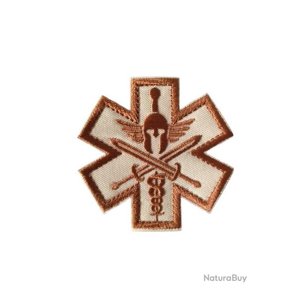 Patch Spartan mdical - Beige/TAN - velcro - Livraison gratuite