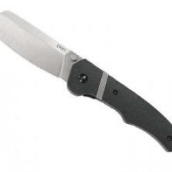 Couteau CRKT RIPSNORT II lame Cleaver acier 8Cr13MoV satiné à cran intérieur