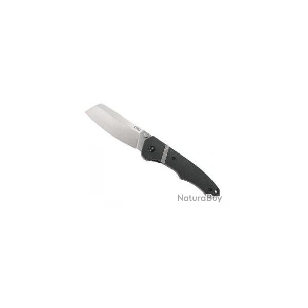 Couteau CRKT RIPSNORT II lame Cleaver acier 8Cr13MoV satin  cran intrieur