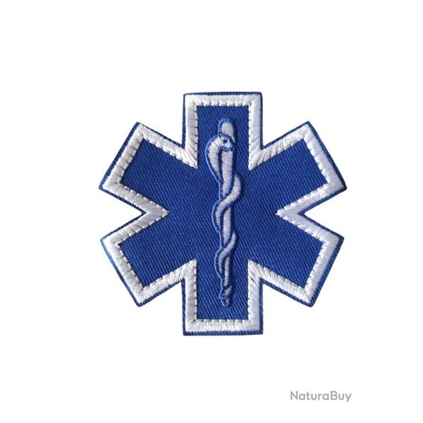 Patch Mdical - Etoile Bleue - Velcro - Livraison gratuite