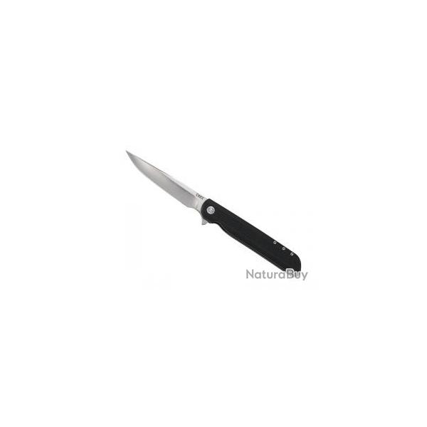 Couteau CRKT LCK+ LARGE  lame acier 8Cr13MoV satin avec  flipper 