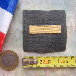 Sous-lieutenant grade galon militaire