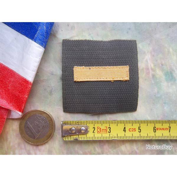 Sous-lieutenant grade galon militaire