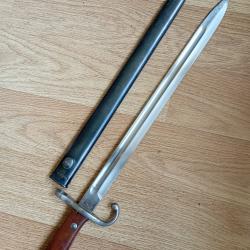 Baïonnette Mauser Mle1909 même numéro.