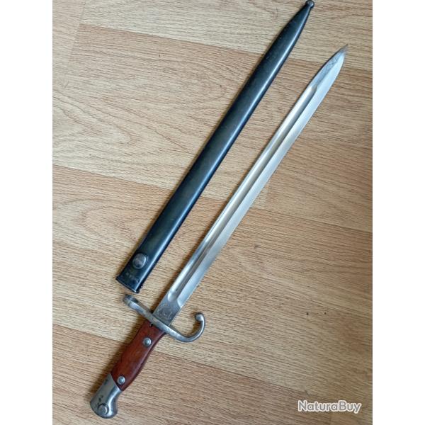 Baonnette Mauser Mle1909 mme numro.