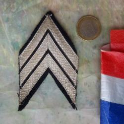 grade militaire de bras chevron à coudre sergent-chef