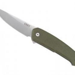 Couteau CRKT TUETO Lame acier inox 1.4116 satiné avec « flipper »