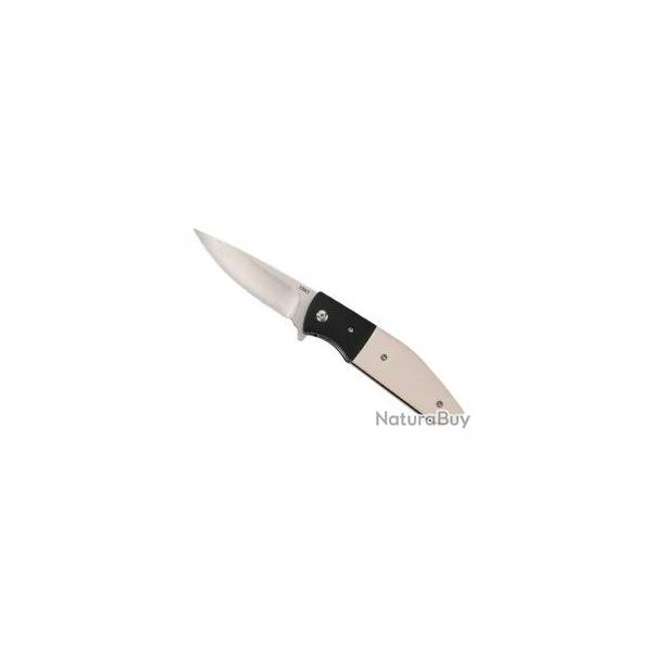 Couteau CRKT CURFEW ame acier 8Cr13MoV satin avec  flipper 