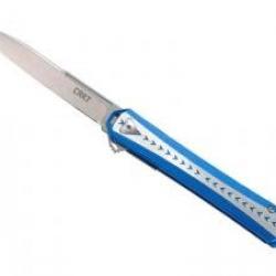 Couteau CRKT STICKLER lame acier 12C27 satiné avec « flipper »