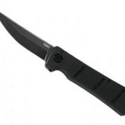 Couteau CRKT INAZUMA NO KEN lame acier D2 finition « blackwash » avec « flipper »