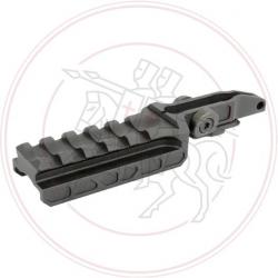 Montage AK ALPHA MINI DOT MOUNT PICATINNY BLACK - MIDWEST INDUSTRIES