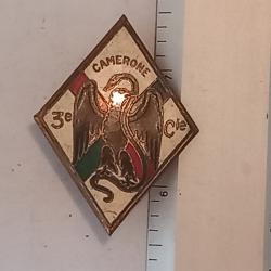 Insigne de la 3ème compagnie du 4ème régiment étranger d'infanterie (4ème REI)