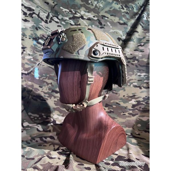 Casque Balistique Fast SF Multicam PE Higth Cut 2025