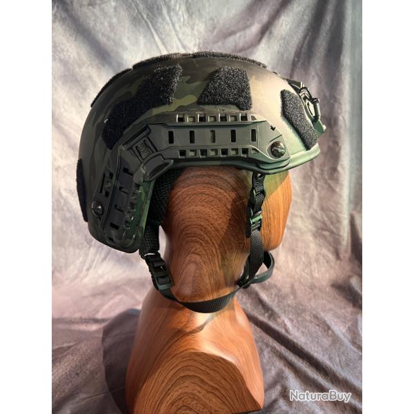 Casque Balistique Fast SF Black Multicam  PE Higth Cut 2025