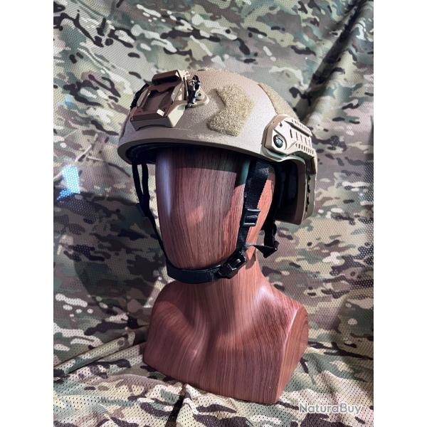 Casque Balistique Fast SF Aramide Higth Cut 2025 coyote pack vented