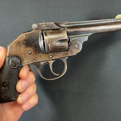 IVER JOHNSON SAFETY AUTOMATIC HAMMERLESS 2nd modèle calibre 38SW