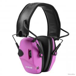 Casque antibruit électronique zohan - rose - livraison gratuite