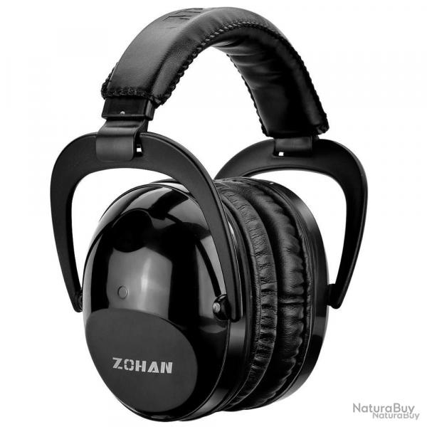 Casque antibruit pour enfant zohan - nrr 22db - noir - livraison gratuite