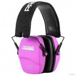 Casque antibruit zohan prohear - rose - livraison gratuite
