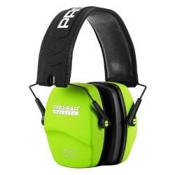 Casque antibruit zohan prohear - vert - livraison gratuite