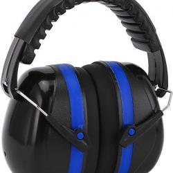 Casque antibruit snr 32db - bleu - livraison gratuite