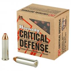 HORNADY CRITICAL DEFENSE 357 MAG 125GR FTX X25