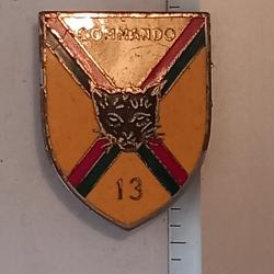 Insigne du commando 13 de la 13ème demi-brigade de la Légion étrangère (13ème DBLE)