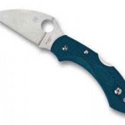 Couteau Spyderco DRAGONFLY 2 lame Wharncliffe acier K390 Bohler à cran