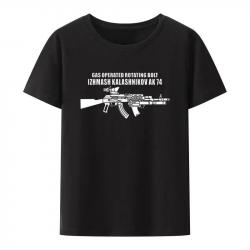 T-shirt manches courtes Kalachnikov AK74 - Noir / 4XL