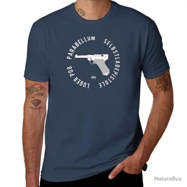 T-shirt Parabellum Luger P08 - Navy / M