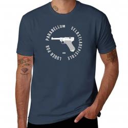 T-shirt Parabellum Luger P08 - Navy / 4XL