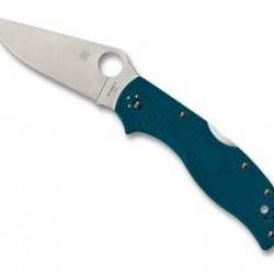 Couteau Spyderco STRETCH 2 lame acier K390 Bohler à cran