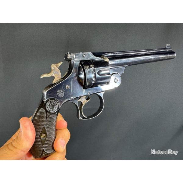 EXCEPTIONNEL SMITH & WESSON FIRST MODEL calibre 44-40 winchester 2EME SERIE PHOTO