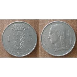 Belgique 1 Franc 1951 Piece