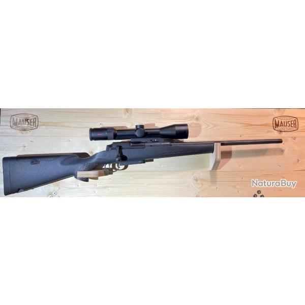 Pack Carabine Mauser M25 extreme cal.300win MAG synthtique canon 62cm filete + MINOX 2,5-10x50