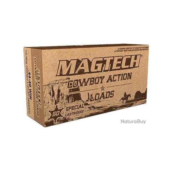 Munitions balles MAGTECH cal.44-40win cowboy action 200gr 12.96g par 250