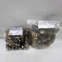Lot 800 douilles SB  vrac 9x19 mélangé tiré 1 fois