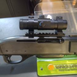 Carabine semi-automatique remington modèle 750 woodsmaster calibre 280 rem avec point electrovisee