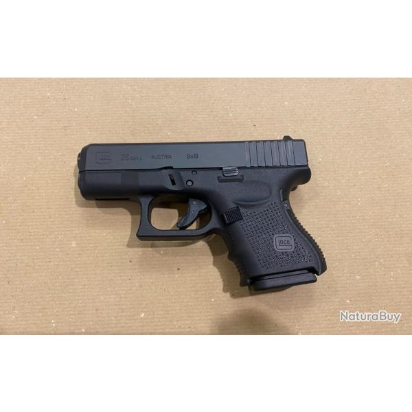 Pistolet Glock 26 Gen. 4 Cal. 9x19 mm Modle de dmo