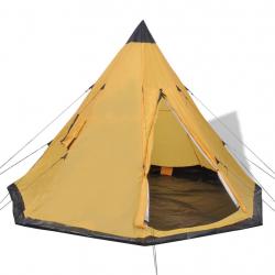 Tente pour 4 personnes Jaune alsavelo