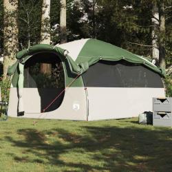 Tente familiale tunnel 6 personnes vert imperméable alsavelo